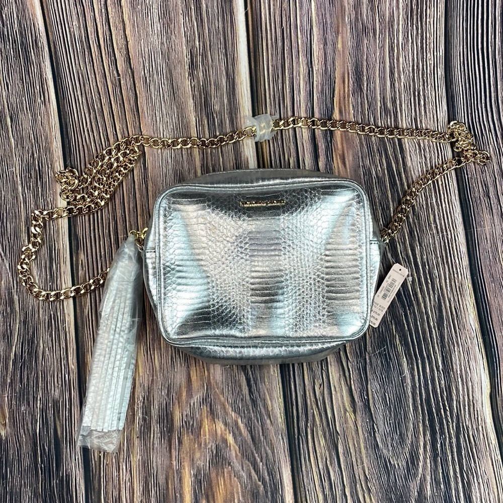 Victoria’s Secret Silver Colored Crossbody